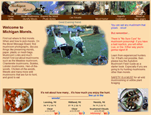 Tablet Screenshot of michiganmorels.com